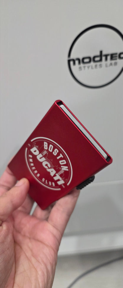 Anodized Aluminum Compact Card holder