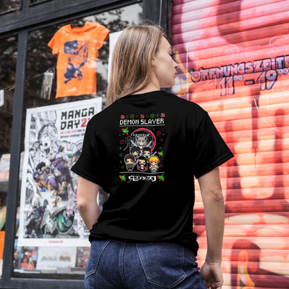 Demon Slayer XMAS group pixelated