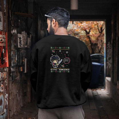 Demon Slayer XMAS Tomioka pixelated