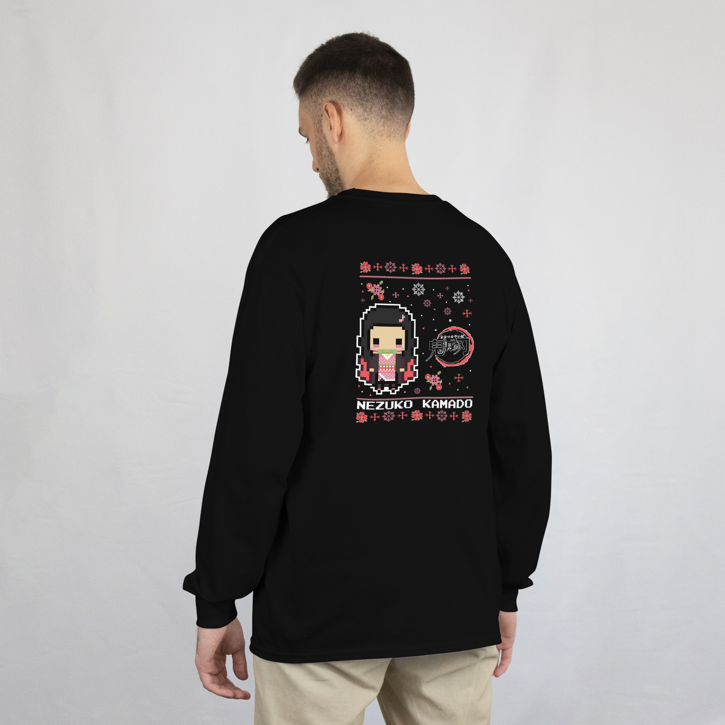 Demon Slayer XMAS Nezuko pixelated