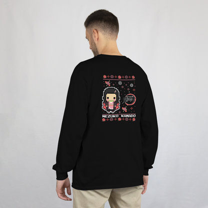 Demon Slayer XMAS Nezuko pixelated