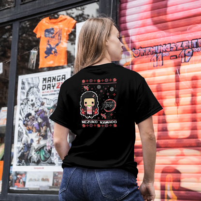 Demon Slayer XMAS Nezuko pixelated