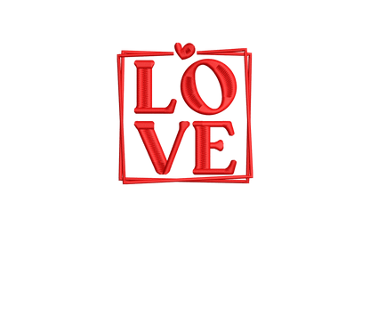 LOVE Box Embroidery