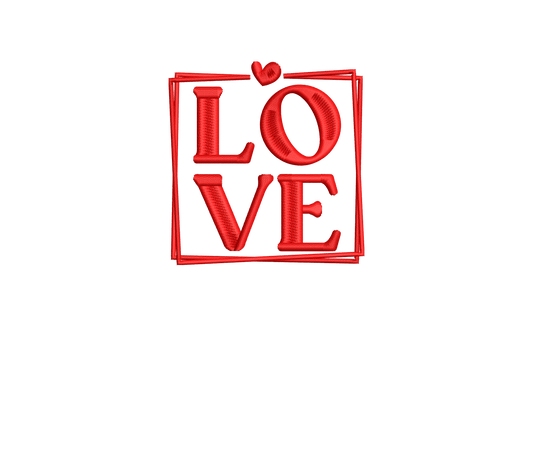 LOVE Box Embroidery