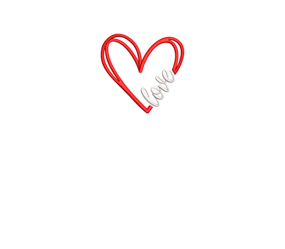 Love Heart Embroidery