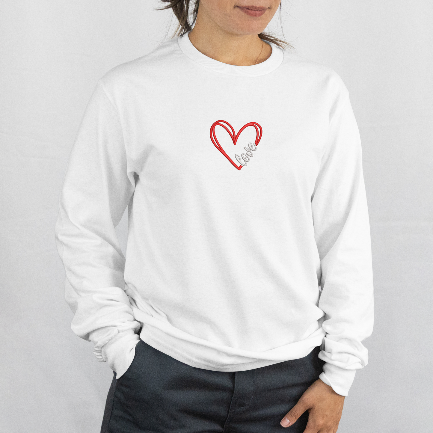 Love Heart Embroidery