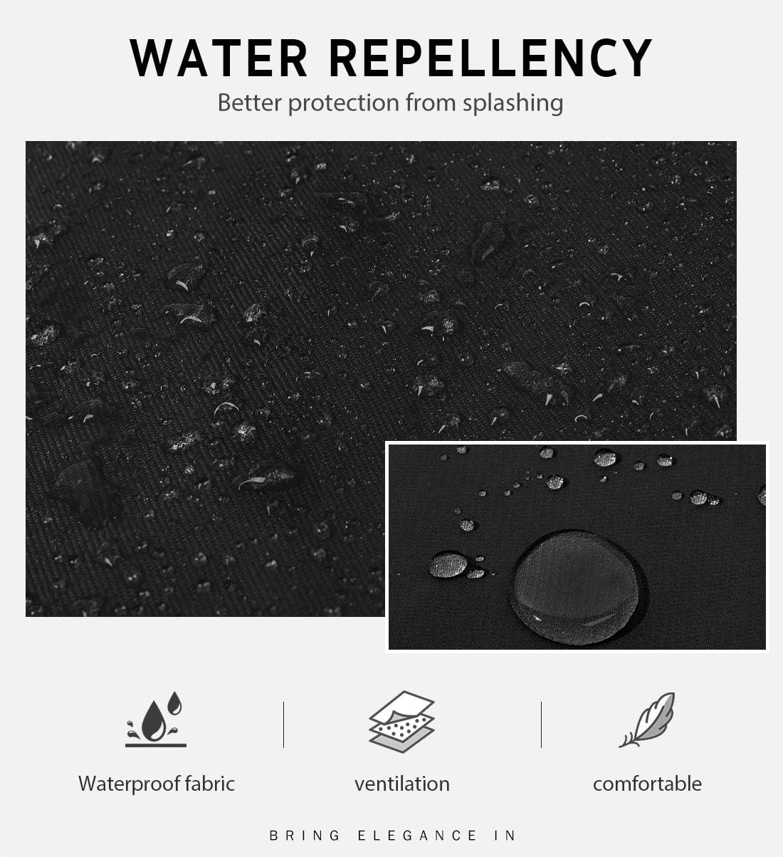 Embroidered Santa and Rudolph Apron