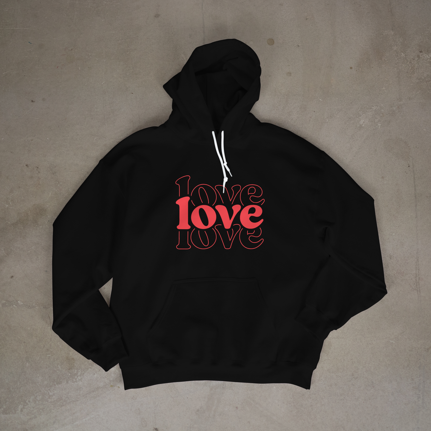 Groovy Stacked Love Printed