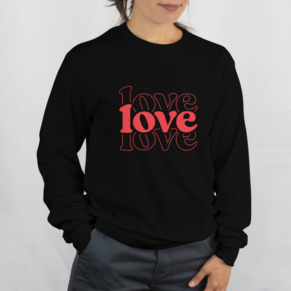 Groovy Stacked Love Printed