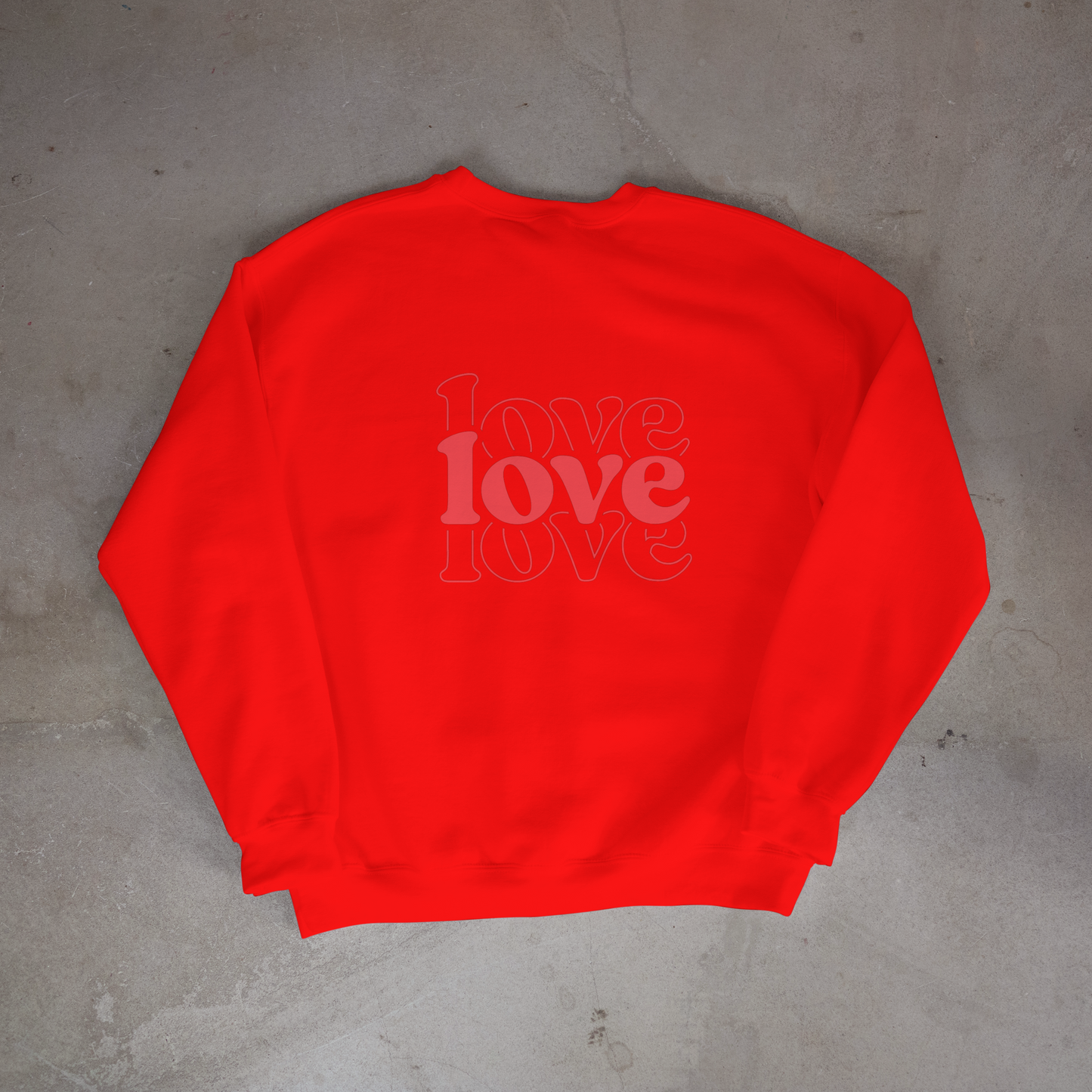 Groovy Stacked Love Printed