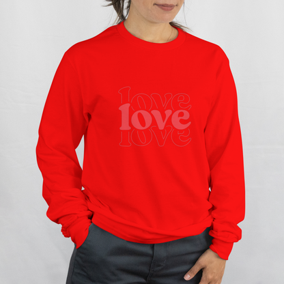 Groovy Stacked Love Printed