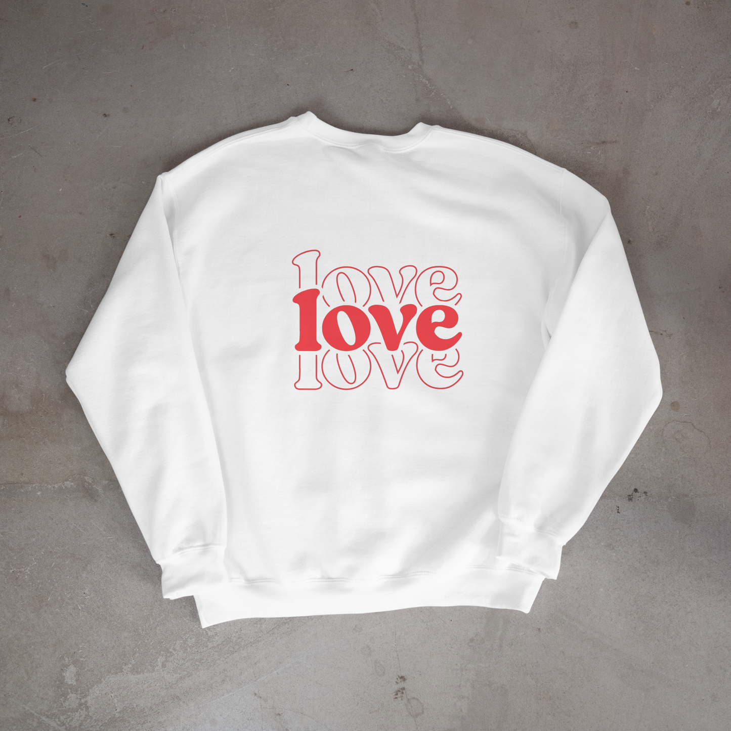 Groovy Stacked Love Printed