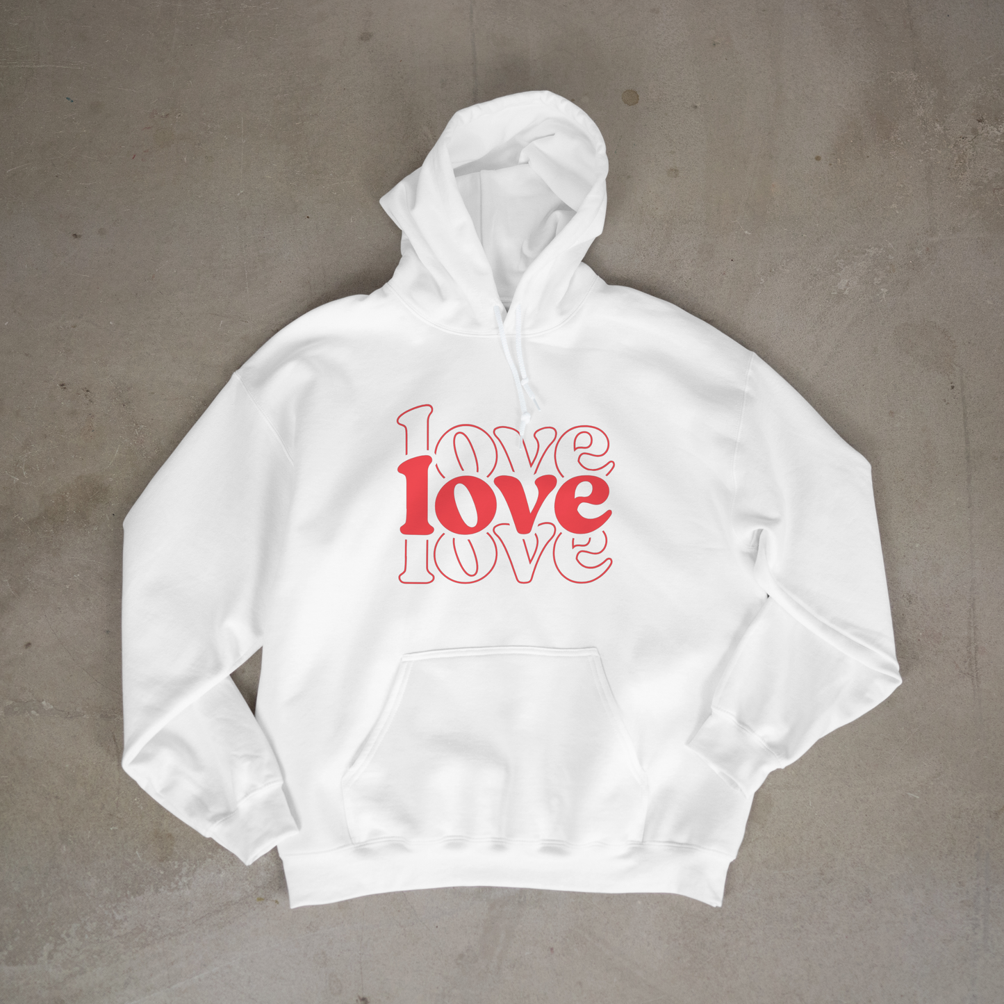 Groovy Stacked Love Printed