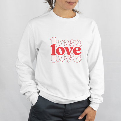 Groovy Stacked Love Printed