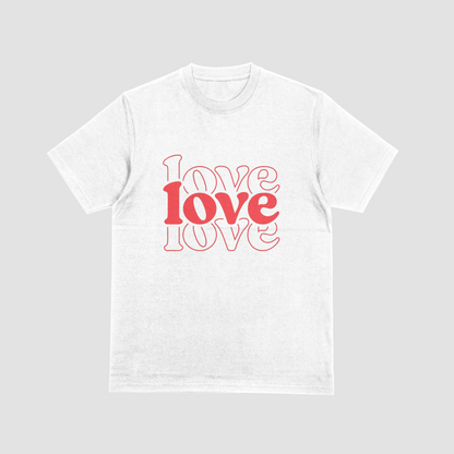 Groovy Stacked Love Printed