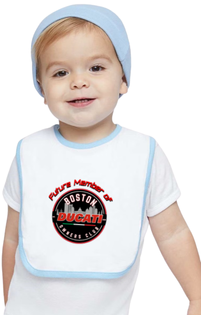 Boston Ducati Owners Club Infant Bib