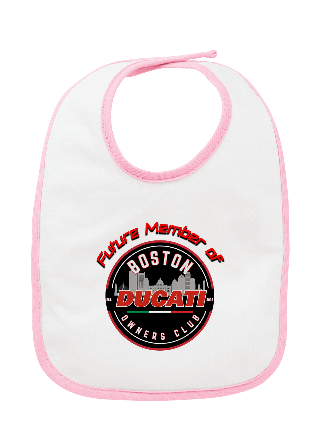 Boston Ducati Owners Club Infant Bib