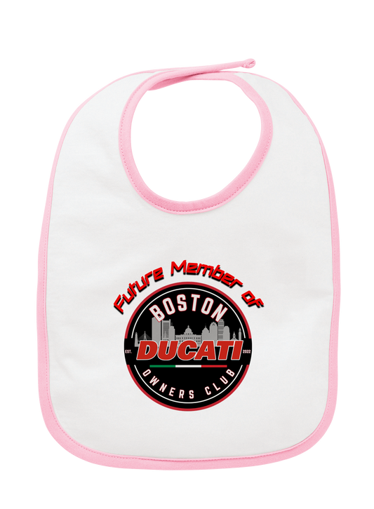 Boston Ducati Owners Club Infant Bib