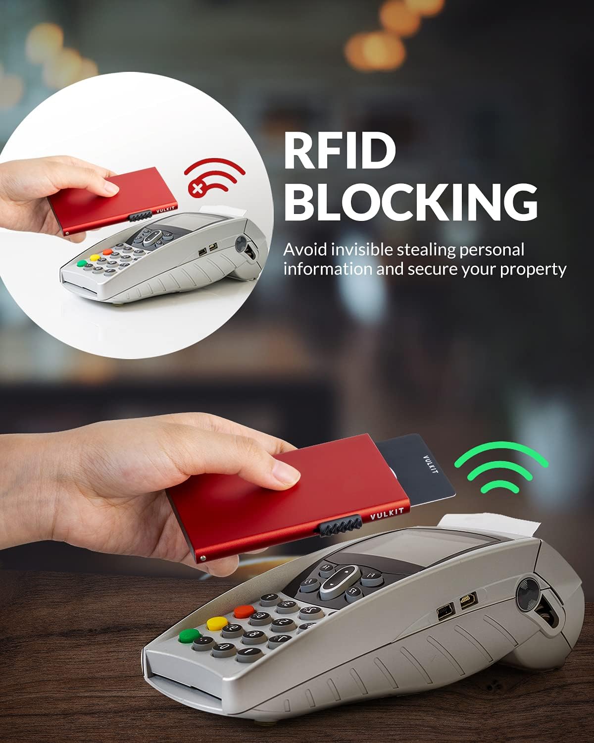 Anodized Aluminum Compact Card holder